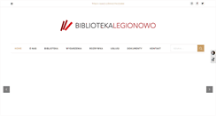 Desktop Screenshot of bibliotekalegionowo.pl